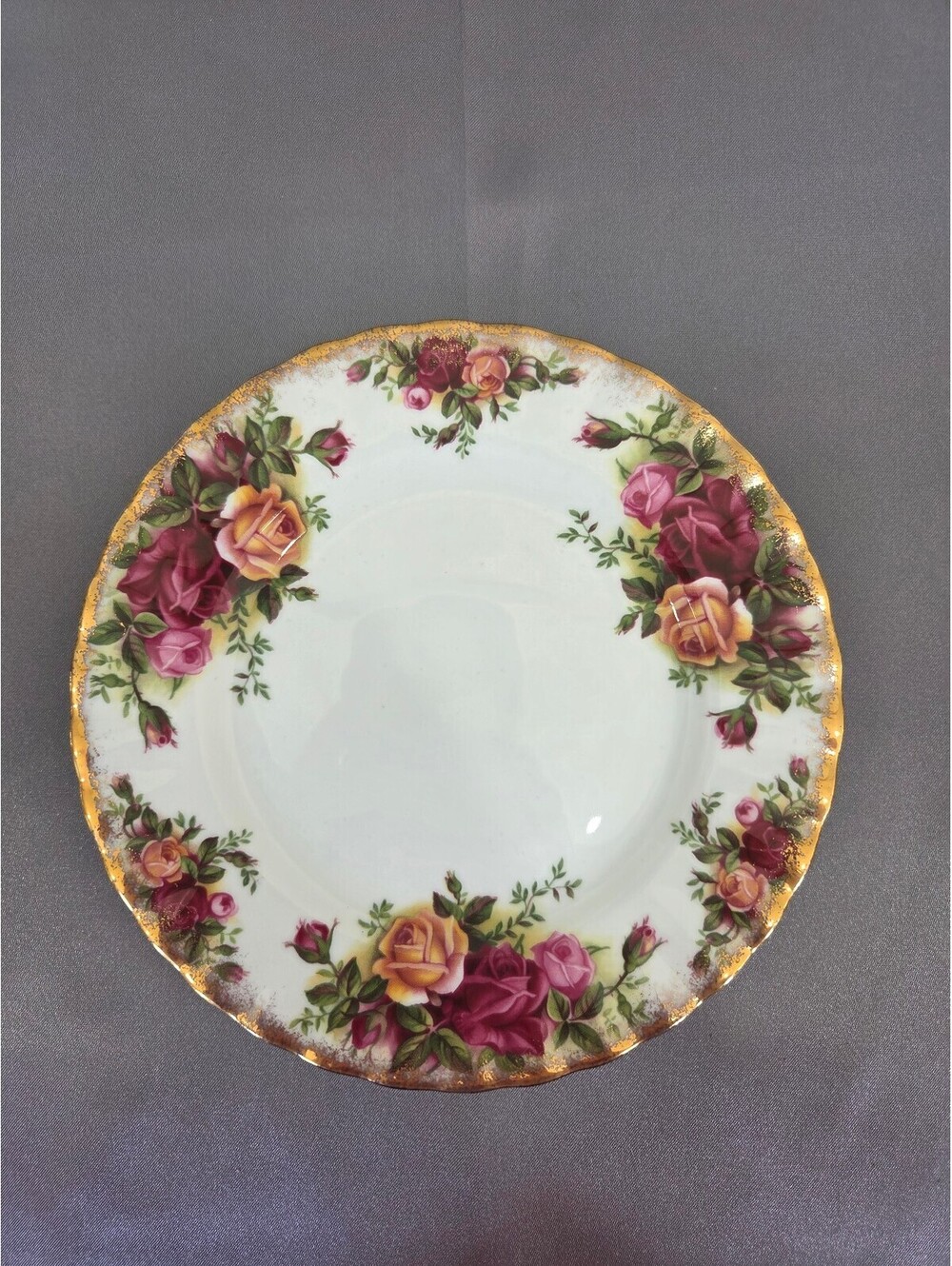 Old Country Roses 6" Bread Plate by Royal Albert Bone China - Set of 8